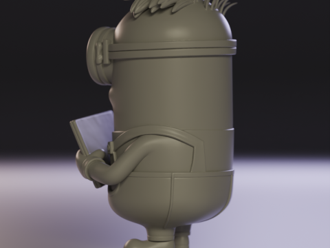 Minion businessman Modèles 3D en vedette