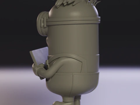 Minion businessman 3D Print Model