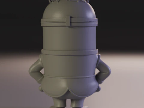 Minion businessman 3D Print Model