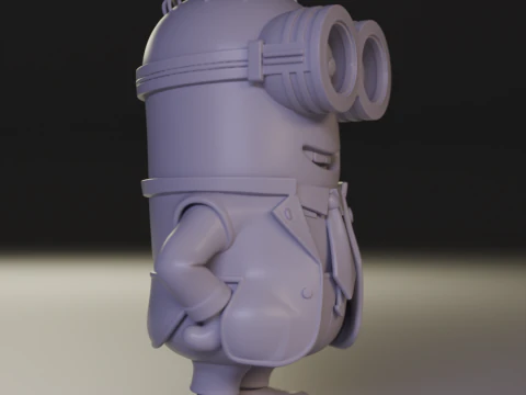 Minion businessman 3D Print Model