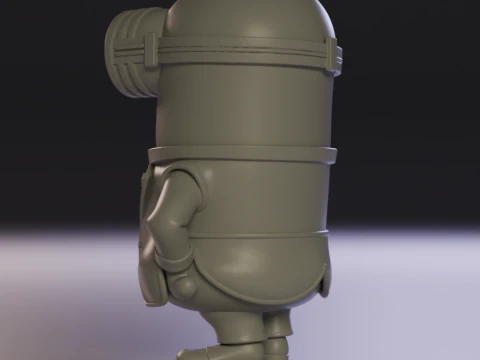 Minion businessman 3D Print Model