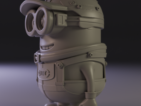 Minions car racer Modelo de Impressão 3D