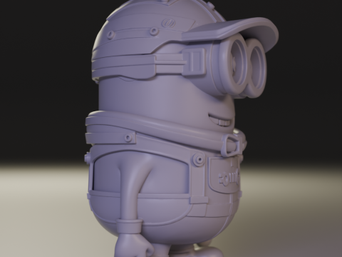 Minions car racer Modelo de Impressão 3D