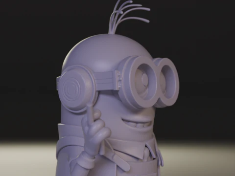 Minions teacher 3D Print Model