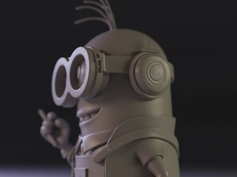 Minions teacher 3D Print Model