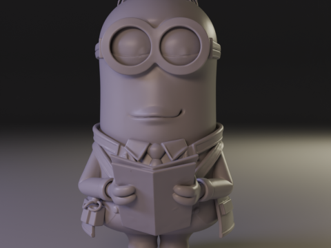 Minions teacher Model Cetak 3D