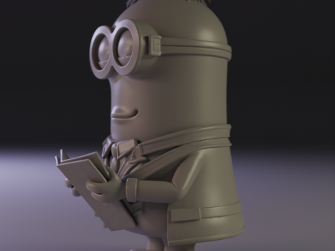 Minions teacher Modello di stampa 3D