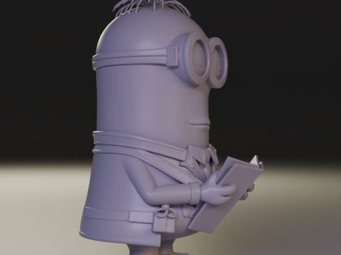 Minions teacher Modello di stampa 3D