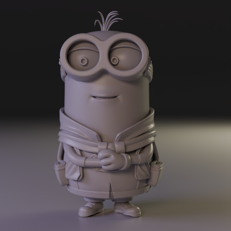 Minions teacher Modelo de Impressão 3D .c4d .max .obj .3ds .fbx .stl .blend