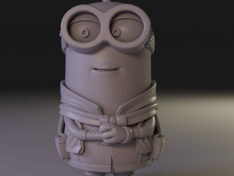 Minions teacher Model Cetak 3D