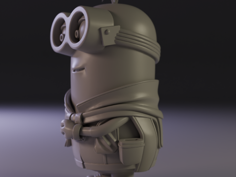 Minions teacher Modelo de Impressão 3D
