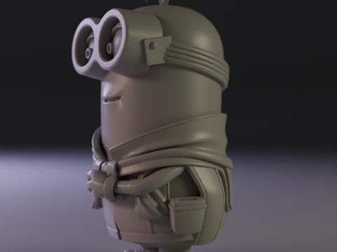 Minions teacher 3D Print Model