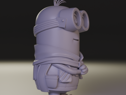 Minions teacher Modelo de Impressão 3D