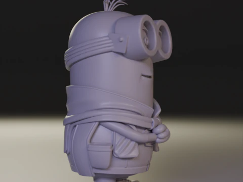 Minions teacher 3D Print Model