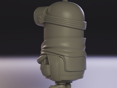 Minions teacher Modelo de Impressão 3D