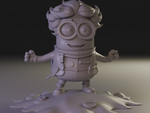 Minions teacher Model Cetak 3D