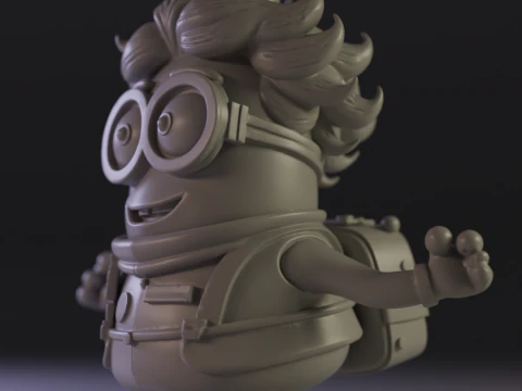 Minions teacher 3D Print Model