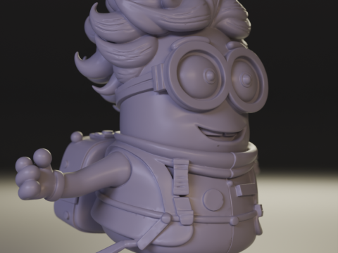 Minions teacher Model Cetak 3D