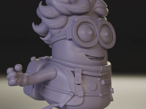 Minions teacher 3D Print Model