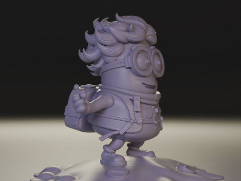 Minions teacher Model Cetak 3D