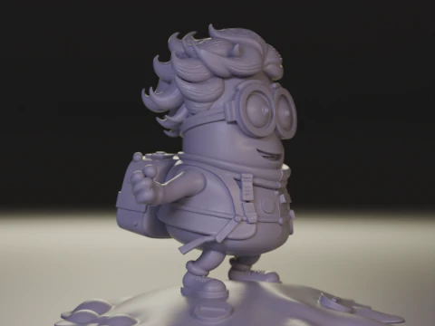Minions teacher 3D Print Model