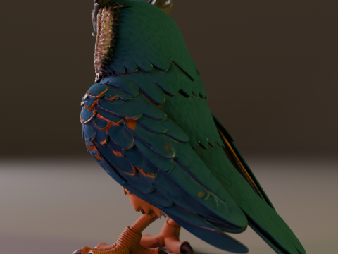 Majestic Horned 3D Принт Модель