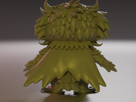 Stylized owl Model Cetak 3D