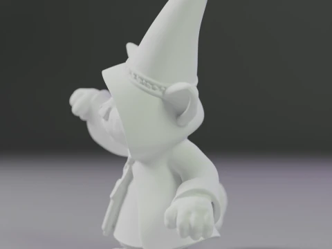 Magic cat 3D Print Model