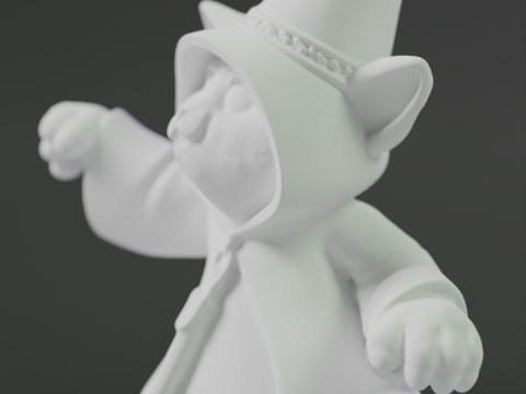 Magic cat Modelo de Impressão 3D