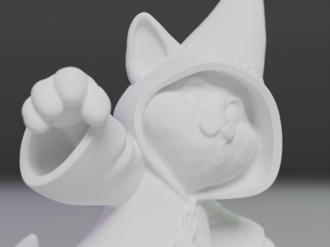 Magic cat Modelo de Impressão 3D