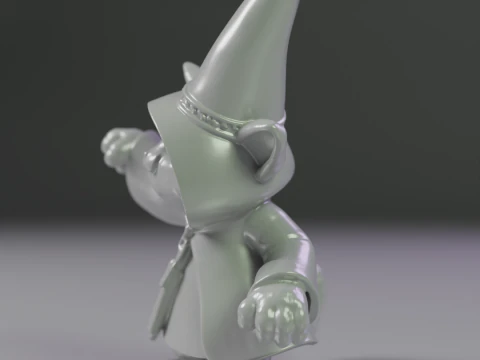 Magic cat 3D Print Model