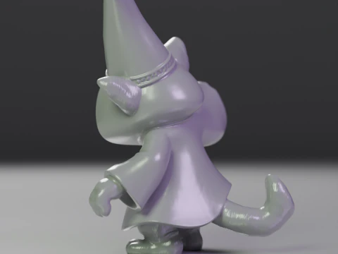 Magic cat 3D Print Model