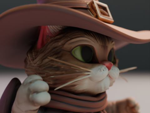 Magic cat 3D Baskı Modeli