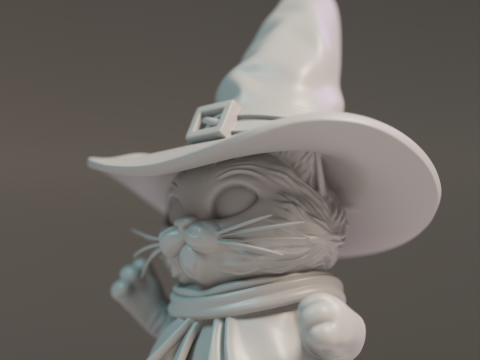 Magic cat 3D Baskı Modeli