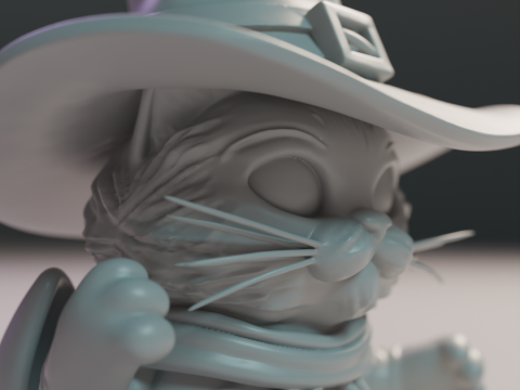 Magic cat 3D Baskı Modeli