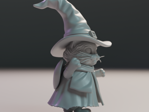 Magic cat 3D Baskı Modeli