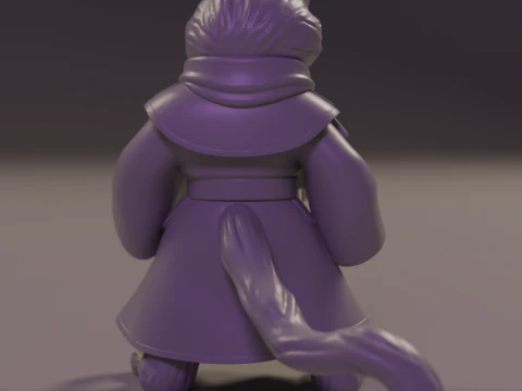 Magic cat 3D Print Model