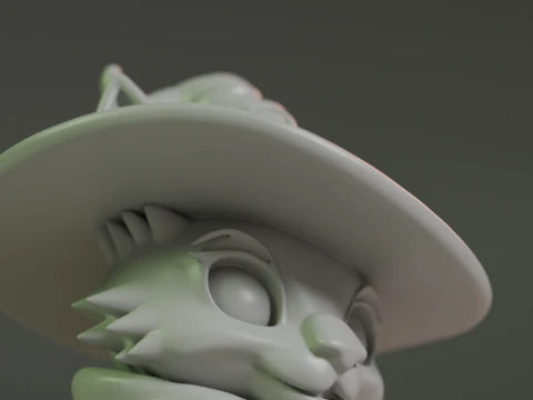 Magic cat 3D Print Model