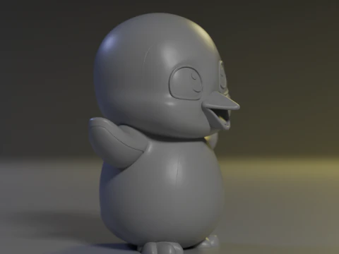 Penguin 3D Print Model