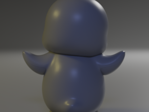 Penguin 3Dプリントモデル