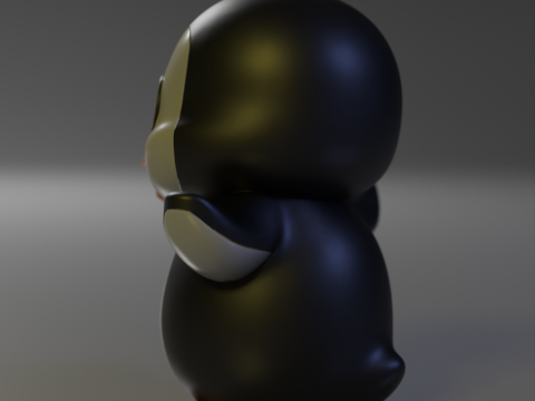 Penguin 3Dプリントモデル
