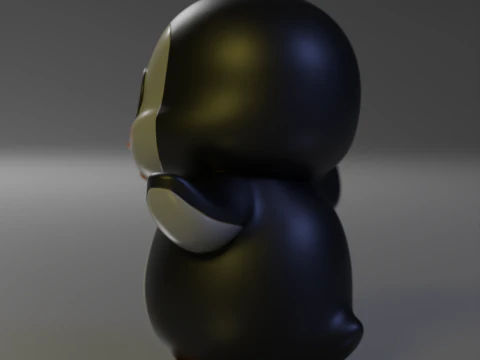 Penguin 3D Print Model
