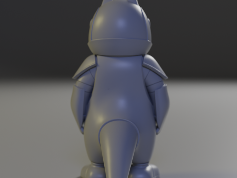 Iron penguin 3D 打印模型