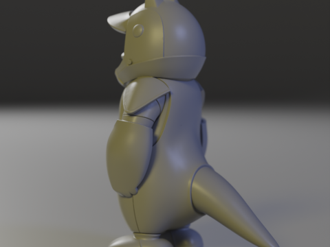 Iron penguin 3D 打印模型