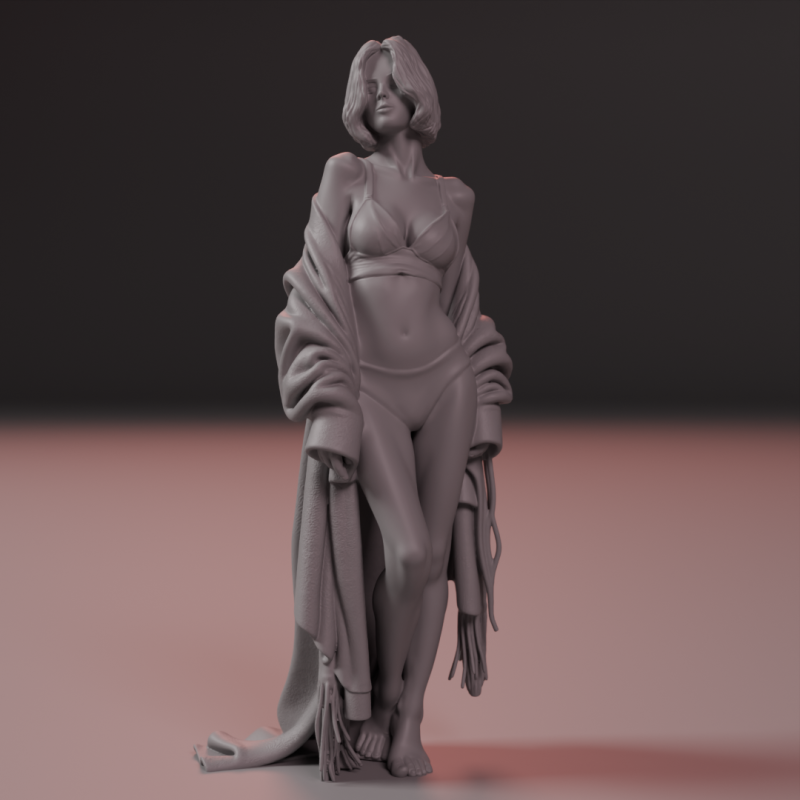 Visionary 3D Sculpture 3D 打印模型 .c4d .max .obj .3ds .fbx .stl .blend
