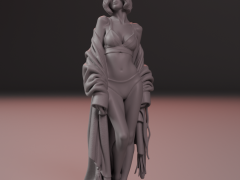 Visionary 3D Sculpture 3D Принт Модель
