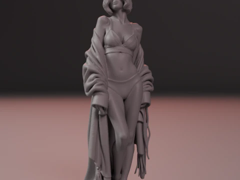 梦幻般的 3D 雕塑 3D 打印模型