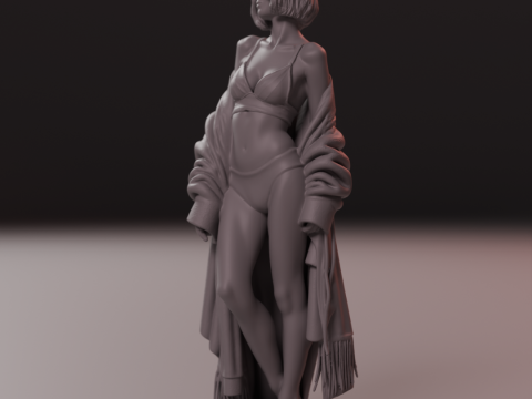 Visionary 3D Sculpture 3D 打印模型