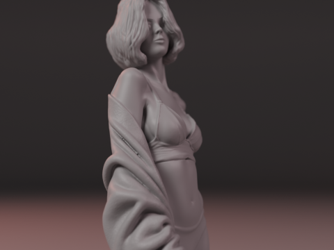 Visionary 3D Sculpture 3D 打印模型