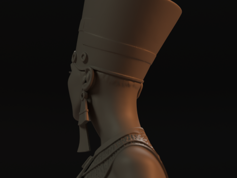 Cleopatra Bust 3D 打印模型